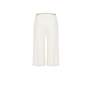 Dámske culottes nohavice elegantné biele Kitana 1000636717791