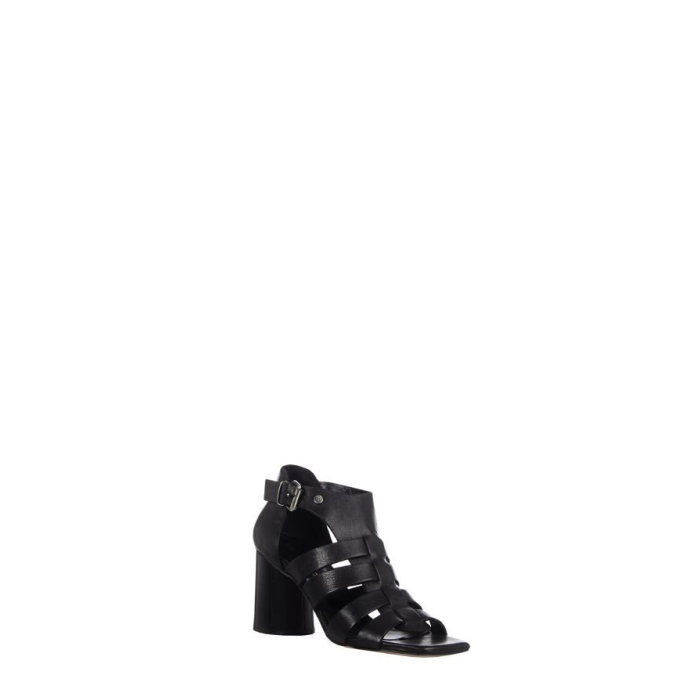 Dámske elegantné sandále čierne Rinascimento CAL80006274003