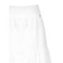 Dámska elegantná sukňa biela Rinascimento CFC80103600003