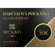 Darčekový poukaz v hodnote 50€