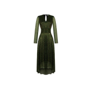 Dámske slávnostné šaty s mašľou zelené Rinascimento CFC80106802003B