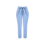 Dámske elegantné nohavice s mašľou azúrové Kitana CFC80105142003