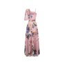 Dámske značkové dlhé šaty kvetované Rinascimento CFC80105090003