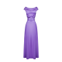 Dlhé dámske plesové šaty fialové Rinascimento 1000636719481 M