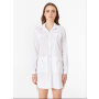 dámska biela košeľa dlhá Rinascimento CFC0107784003