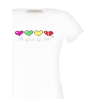 Dámske biele bavlnené tričko Rinascimento 1000649587749 M