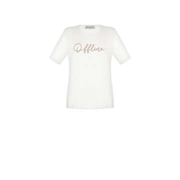 Dámske bavlnené tričko s nápisom Rinascimento 1000644026816 M