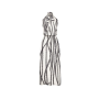 Dámske elegantné vzorované šaty Rinascimento CFC80110039003