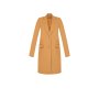 moderný praktický krátky kabát camel Rinascimento CFC80110212003