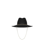 Dámsky vlnený klobúk na jeseň čierny Rinascimento ACV80013424003