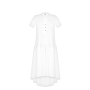 Dámske košeľové dlhé biele šaty Rinascimento 1000647456283 L