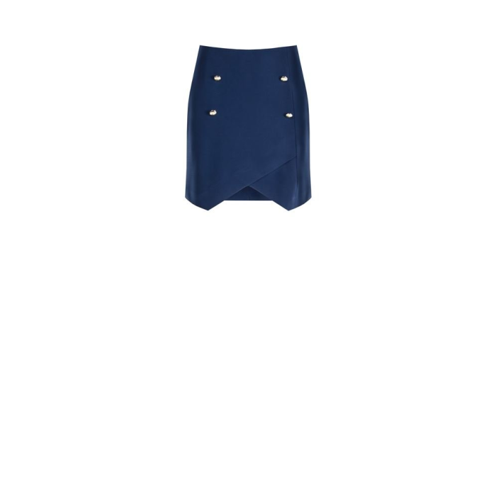 Dámska elegantná sukňa modrá Rinascimento CFC80113577003