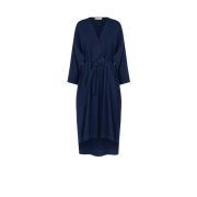 Dámske letné šaty s opaskom modré Rinascimento CFC80114311003