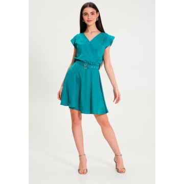 kvalitné dámske šaty   Rinascimento CFC0117619003 zelené