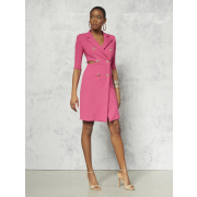 Luxusné dámske šatyy Rinascimento CFC0118320003 ružové