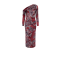štýlové šaty Rinascimento CFC0121392003 bordo