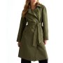 Dámsky luxusný trenchcoat LiuJo zelený WF4453