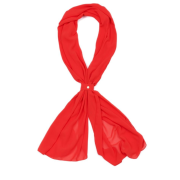 Dámska elegantná ľahká šatka červená Rinascimento 1000615844067