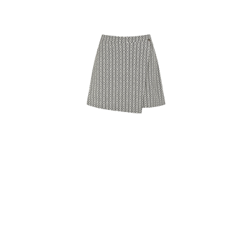 Dámske šortky a sukňa v jednom čierno-biele Rinascimento 1000636460857 M
