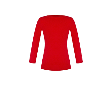Dámsky kašmírový pulóver červený Rinascimento 1000636856414 S/M