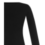 Dámsky kašmírový čierny pulóver Rinascimento 1000636856063 S/M