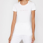 Dámske tričko s nápisom Emporio Armani biele 8050232961978 M